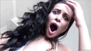 A curious son discovers her hawt step mama