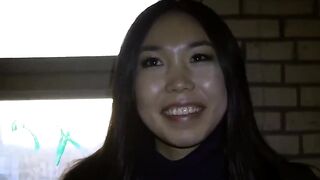 Youthful Oriental sucks schlong in the booty and gives