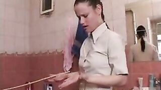 Stepfather Punishes Tarty Outfit