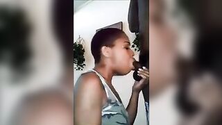 amateur women sucking large ebony cocks