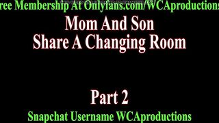 Mamma And Step Son Share A Changing Room Part two