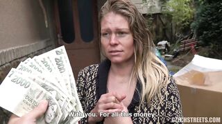 Czech Streets – Food Porn Fuckfest with 28wk's Preggy!