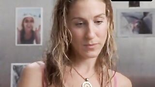 Sarah Jessica Parker Underclothes Scene in Sex And The Town