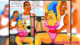 The most good booty scenes from the Simptoons! Simpsons porn!