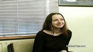 Nervous british teen porn casting