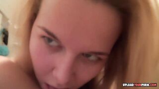 Cute girlfriend records herself whilst teasing astonishingly
