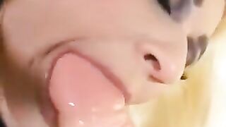 Shlong and Semen Urinate Swallow