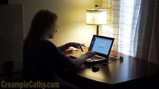 CREAMPIE CATHY 76 TRAVEL TO GET TEAM-FUCKED