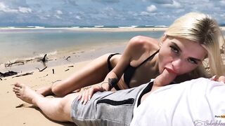 Public sex on the island, Cumming in my pants - Freya Stein