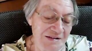 German Granny Spunk Fountain three