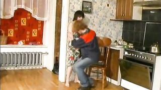 Russian step mamma gave to neighbour