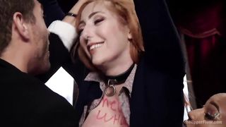 Journalist Wench Gets Her Insides Scooped