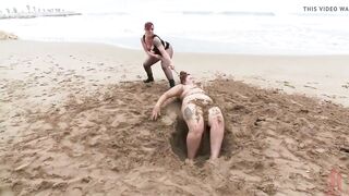 SSBBW Disgraced in Spain