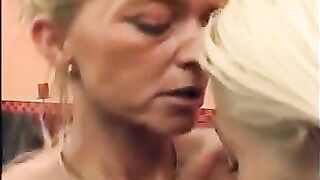 Blond StepMom Wants Lesbo Sex