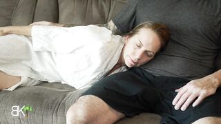 Mom And StepSon Share A Bed