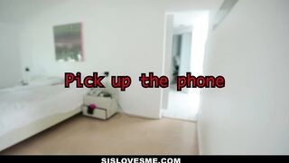 SisLovesMe - Stepbrother Receives Caught Creeping On Sister