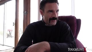 TOUGHLOVEX Father Karl demolishes Ella Knox%27s holes