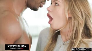 BLACKED Sexy chick Naomi takes on BBC