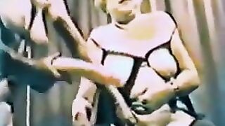 Vintage Granny SADOMASOCHISM (colour enhanced)