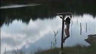 crucified at the lakeside two of two