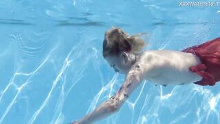 Swimming pool hawt erotics with Mimi Cica clothed up