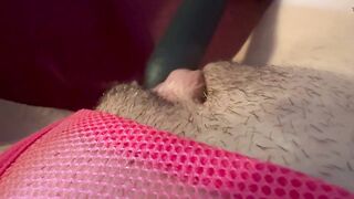 Italian Hawt Slutty mother I'd like to fuck Soaked Cunt Close Up POV Solo Masturbation Session Slow motion Close up