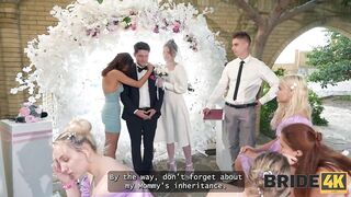 WEIRD WEDDING WITH A DOXY! BRIDE4K COMPILATION
