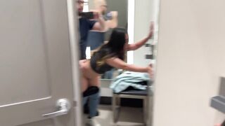 Risky Quickie With Oriental Cutie in Target Dressing Room