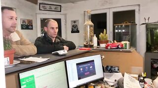 French Pegging - The Garage of Huliliation - femdom