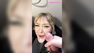 Amateur Spunk flow & Facial Compilation! i ❤️ sucking rod