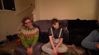 Trans and Yaoi Swinger Party: Face Screwing, Anal and Squirt Everywhere - Cliff Media