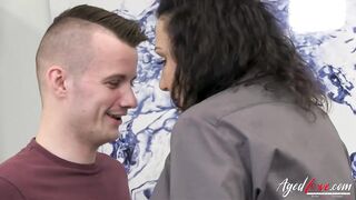 mother I'd like to fuck Nicole Du Papillon spoil u with her biggest soaked vagina-lips