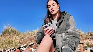 GETTING NASTY WITH A LUSH BY AN ABANDONED BUNKER