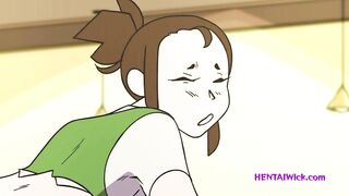 Chunky Barista mother I'd like to fuck with Biggest Lactating Bazookas - CG Toon Parody HQ