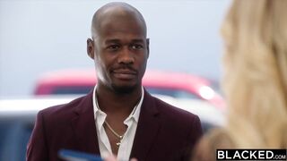 BLACKED Hotwife Brandi gets the gift of BBC for anniversary