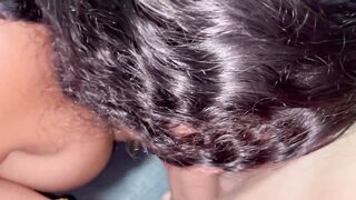 My stepsister catches me masturbating nicely and forces me to bang her hard until that babe squirts.