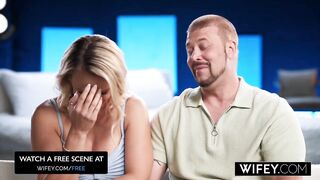 WIFEY Shlong Hungry Hotwife takes on hard ramrod