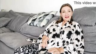 Older stepmom caught watching porn. Astonishing is nearby.