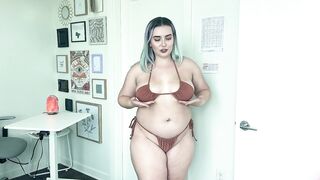 Thick Woman Hot asf Swimsuit Try On Haul???? with Close Ups