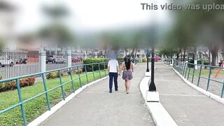 That babe was a doxy!! A nice-looking lady was expecting for her boyfriend at the mall, but that guy didn't arrive. Then a stranger invited her to his abode and they ended up banging doggystyle in a heated and ardent manner.