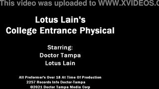Dr Tampa - Tampa University Entrance Physical - Lotus Lain