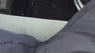 Cumming in my car after work