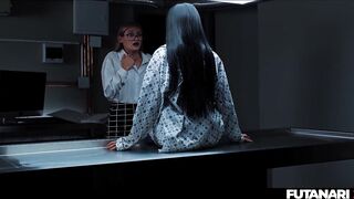 Tgirl Sex at the - Trans Beauty with Futanari Jock Creampies Tiffany Tatum