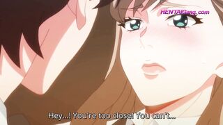 Juicy Shower Bang - Ryota screws Kanade underneath the shower whilst Momoka touches herself watching! ANIME