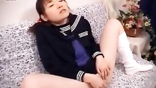 Schoolgirl Manami Yuuki gets cum in her throat - Greater Quantity at hotajp.com