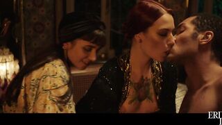 A Curious Lesbo Pair, And One Fortunate Dude - Free Full clip - The Ultimate Kink on ERIKA LONGING