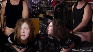 "Please cum in my butt" Biker Honey Lets Me Screw Her Flawless Booty Bent Over My Motorcycle PAINAL