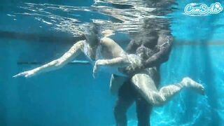 Underwater Sex Amateur Teen Crushed By BBC Large Ebony Jock