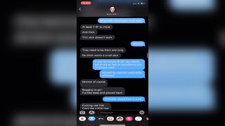 My recent bull turns me on by sexting and then bangs me hard