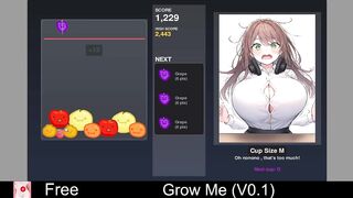 Grow Me (V0.1) (free game itchio) Adult, large-bazookas, breast-expansion, Erotic, expansion, giantess, growth, inflation, NSFW, weight-gain